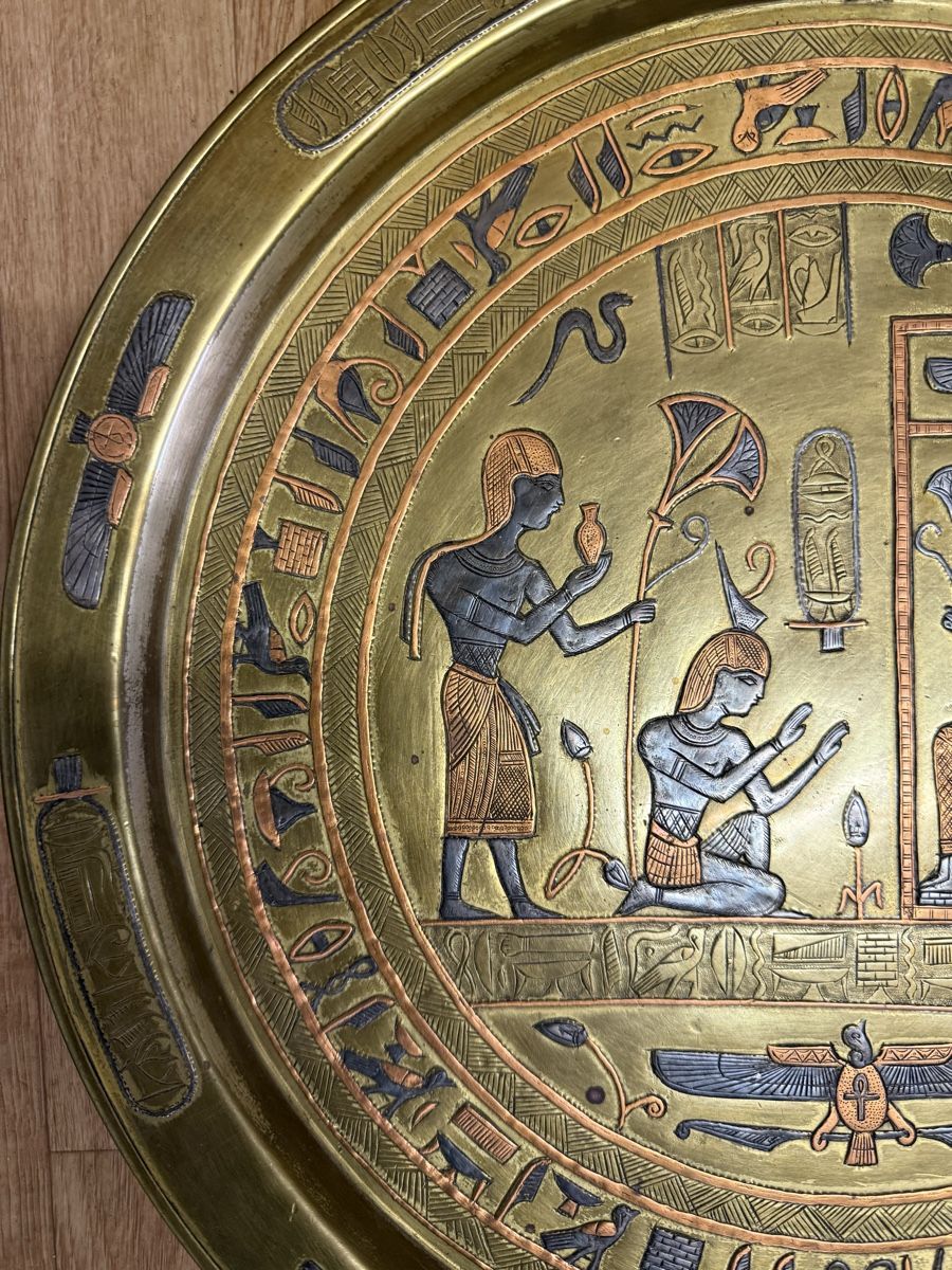Tutte le decorazioni: Antiker Ägypten Wandteller – Usato da Wittnau venduto da Helvetia1 2