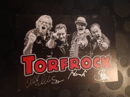 Torfrock - handsignierte Autogrammkarte