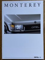 OPEL MONTEREY Prospekt 1992 1993 brochure GM Bienne deutsch