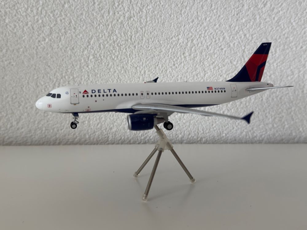 Austrian Airlines A320 Neo Modell 1:200 - Metall Flugzeugmodell Zum Sammeln