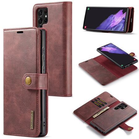 S21 Ultra - étui avec coque détachable rouge