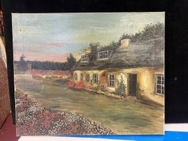 HUILE SUR TOILE SIGNÉE