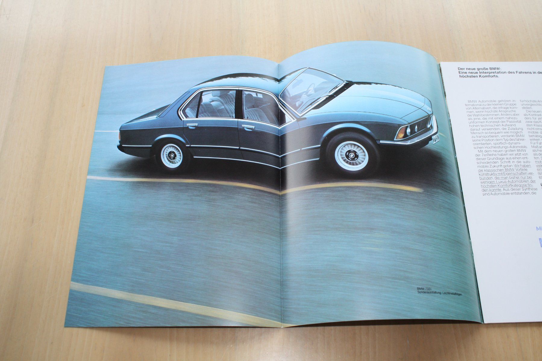 BMW Documenti: BMW 7er Prospekt E23  728/730/733i   2/1977 – Usato da Wikon venduto da erwin400 1