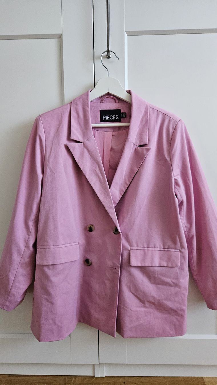 Pieces Giacche: Pinker Blazer, Grösse L, PIECES – Usato da Wetzikon ZH venduto da ELIVNE