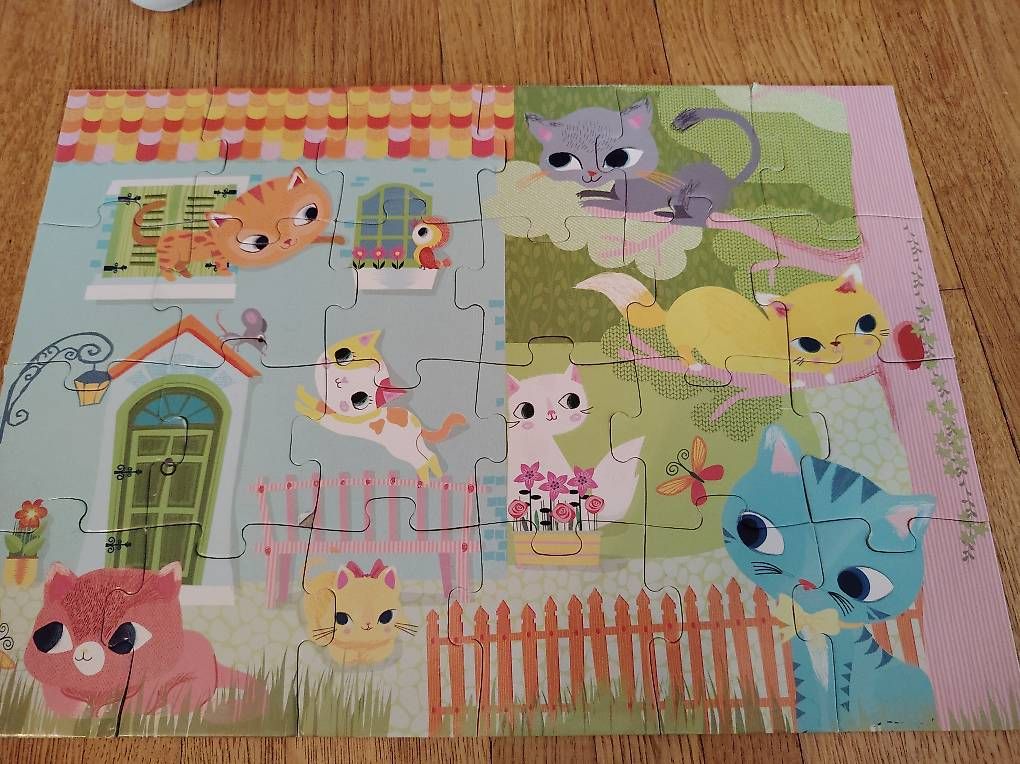 Puzzle: Katze Puzzle Djeco 24 Teile  – Usato da Wilen b. Wollerau venduto da Karin1985 2