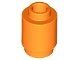 Lego Orange Brick, Round 1 x 1 4 Stück