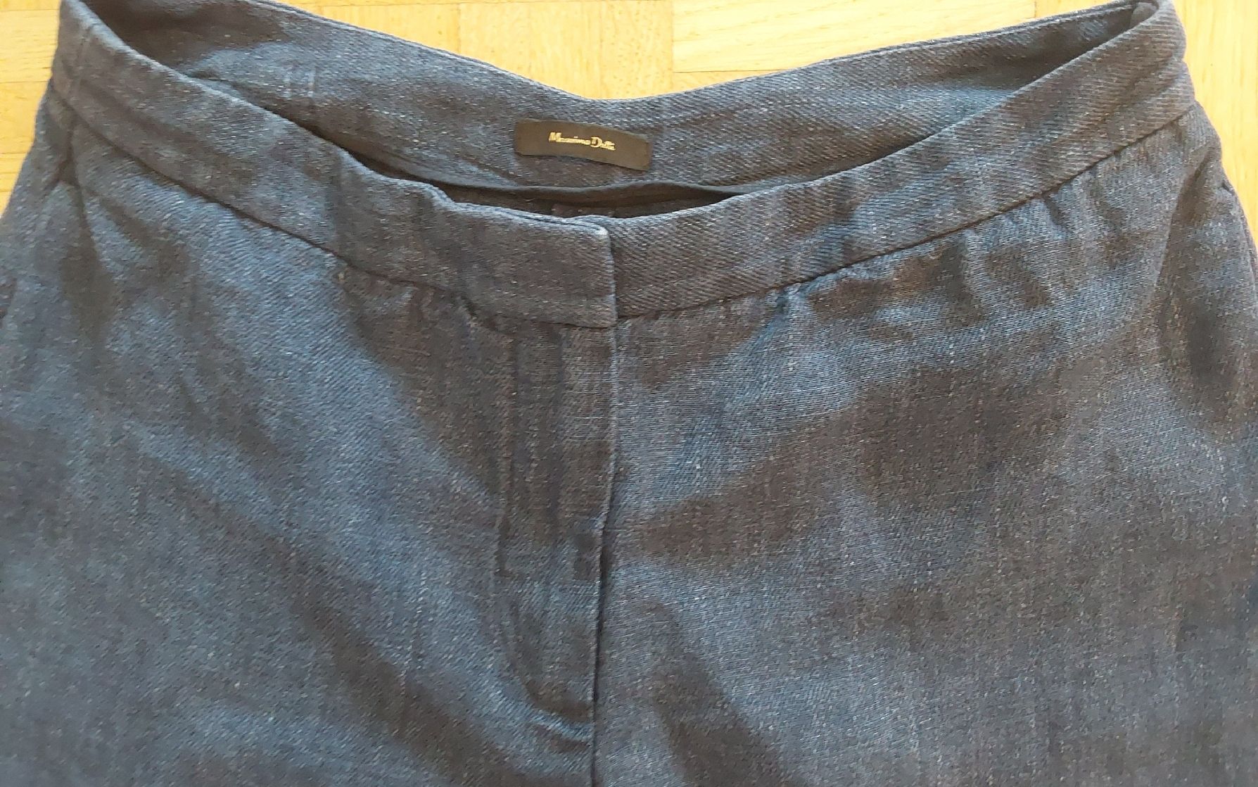Massimo Dutti Pantaloni: Leinenhose dunkelblau Massimo Dutti 38 – Nuovo (secondo la descrizione) da Köniz venduto da scopello12 1