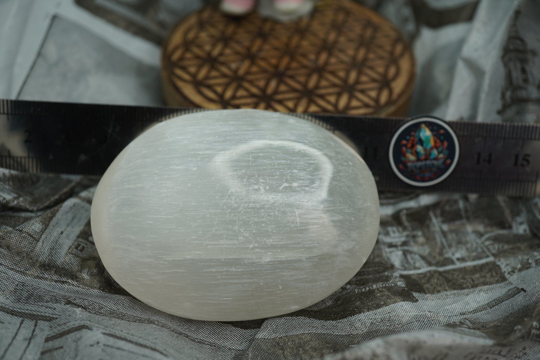 Minerali & Pietre curative: Selenit Xl Seifenstein     Ab 1.-  Topstone – Nuovo e nell'imballaggio originale da Eschenbach SG venduto da topstone 5