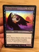 MTG Reiver Demon foil Ex+ Mirrodin 2003 EN