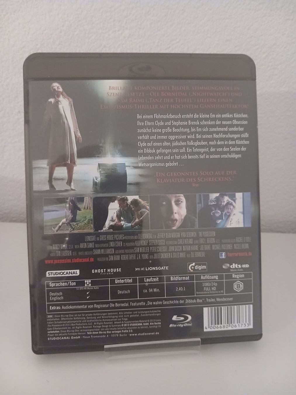 Tutti i DVDs: Possession - Das Dunkle in dir – Usato da St. Margrethen SG venduto da SamusAran 1