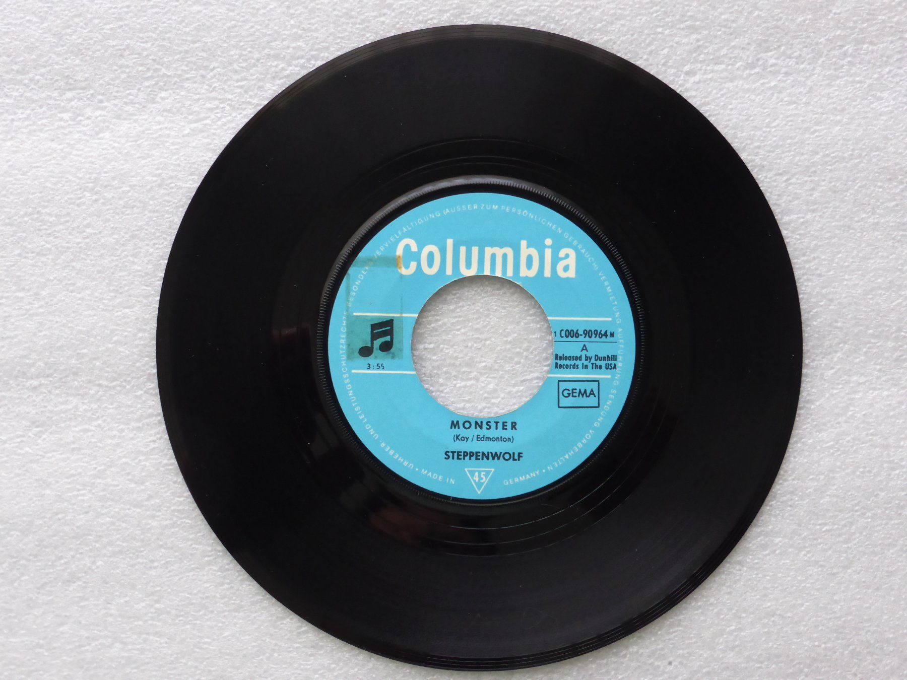 Schallplatten: Vinyl Single  STEPPENWOLF – Gebraucht aus Küssnacht am Rigi von Mondkinder 1