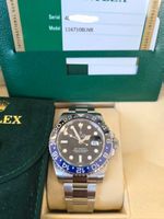 ROLEX GMT- MASTER  "BATMANN", 2014 Occ.,CH+Fullset!