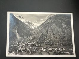 Ansichtsk. 1930 Erstfeld mit Bahnstempel   (V554)