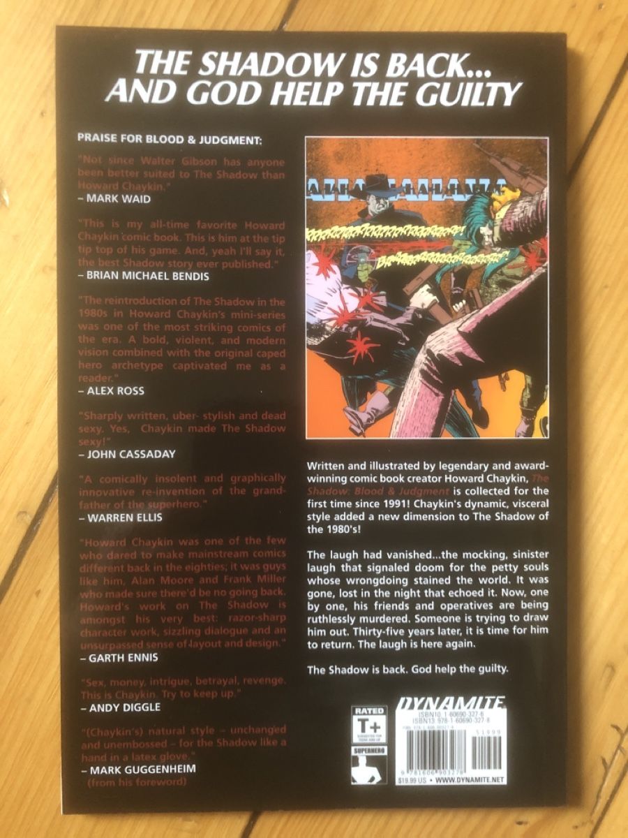 Fumetti: The Shadow: Blood & Judgment - trade paperback – Nuovo (secondo la descrizione) da Lausanne venduto da fransadpop 1
