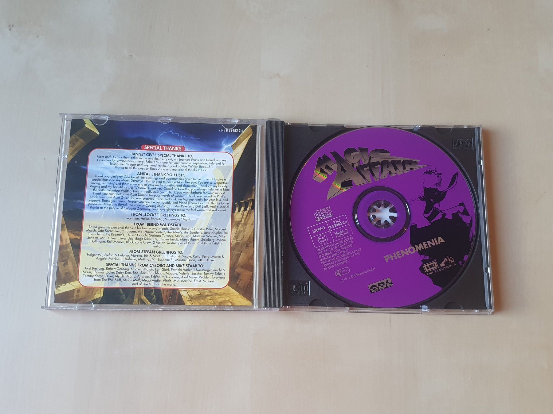 CDs: Magic Affair Phenomenia – Gebraucht aus Stansstad von collectorsshop 2