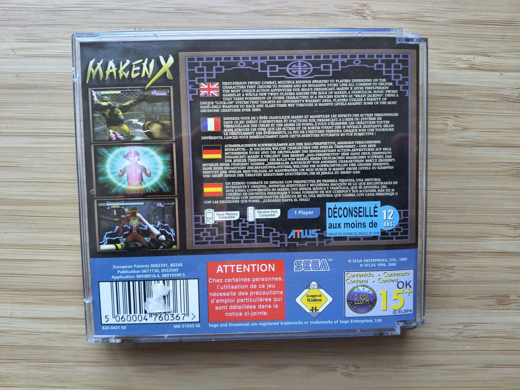 Giochi: Maken X (Dreamcast) – Usato da Riedholz venduto da ste_96cd 1
