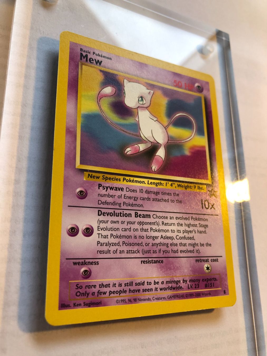 Carte collezionabili: Mew Promo - NM - ab 1.- – Usato da Giubiasco venduto da dan_pr8b 1