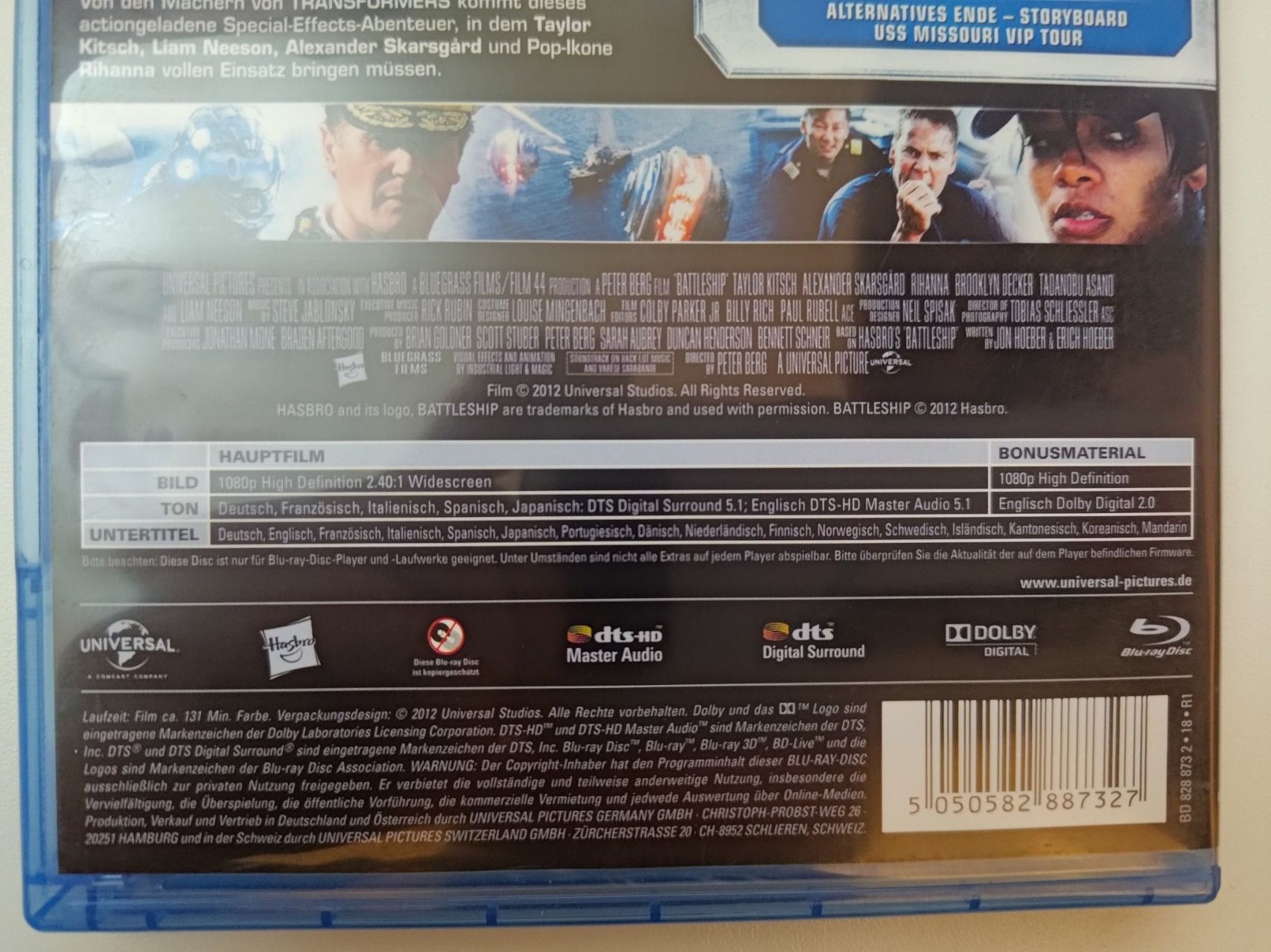Tutti i DVDs: Battleship – Usato da Liestal venduto da Kratzilla 3