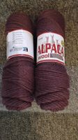 Wolle Alpaca, 2 Knäuel NEU 95% Alpaca 5% Polyester