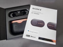 Sony Kopfhörer WF-1000XM3 mit Noise Cancelling