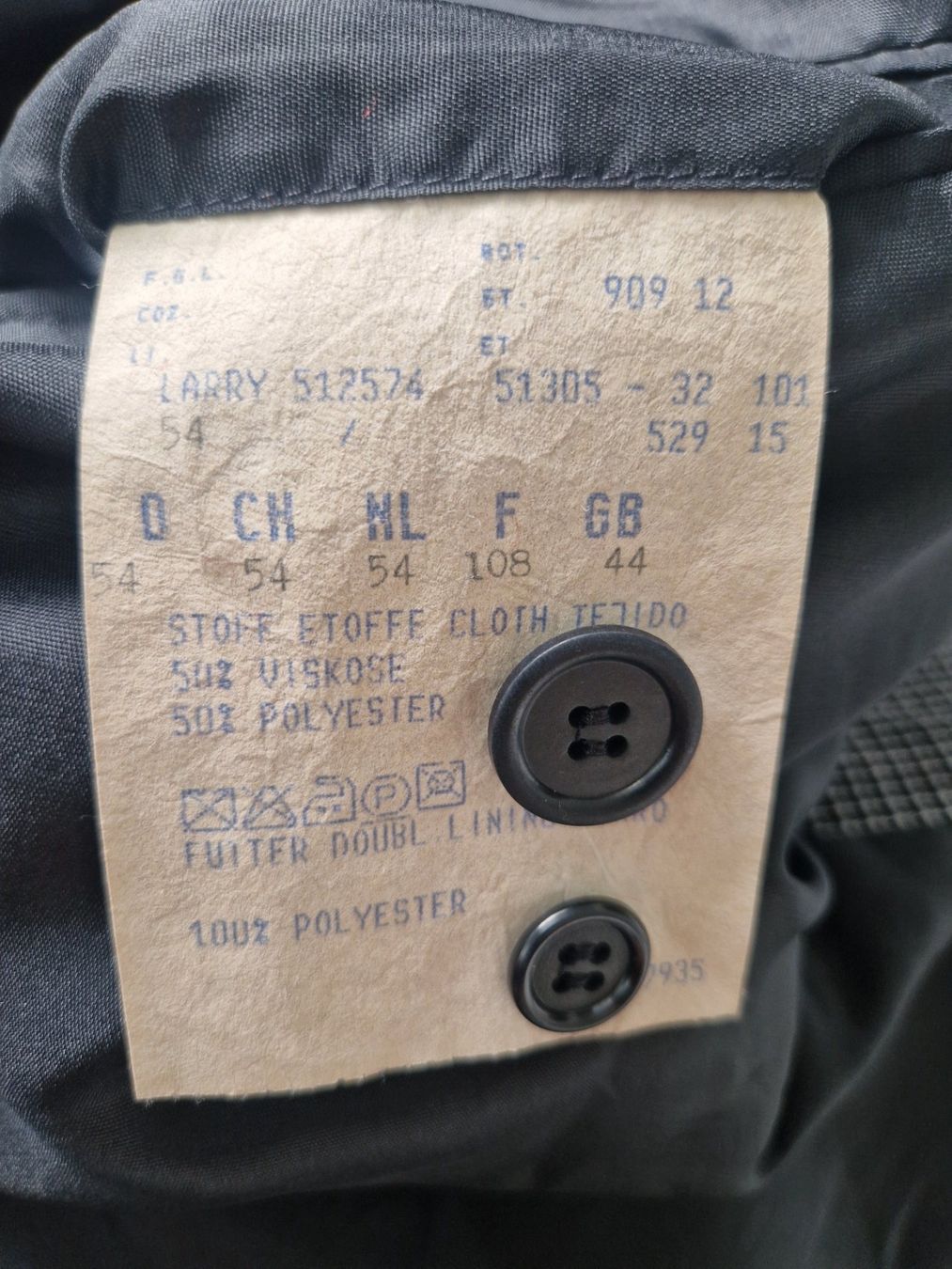 Anzüge: Herren Anzugjacke Blazer Grösse 54 – Gebraucht aus Rebstein von Ajs_Toy_Palast_1 3