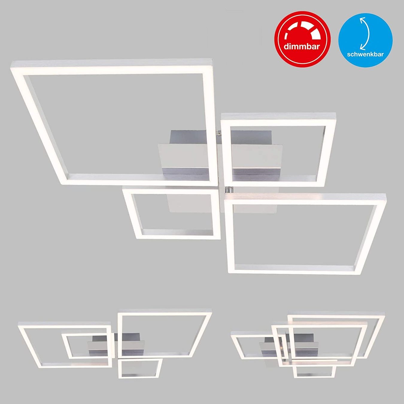 Lampadari & plafoniere: LED Deckenleuchte Deckenlampe Deckenstrahler 44W dimmbar – Nuovo e nell'imballaggio originale da Zürich venduto da NovaDen 1