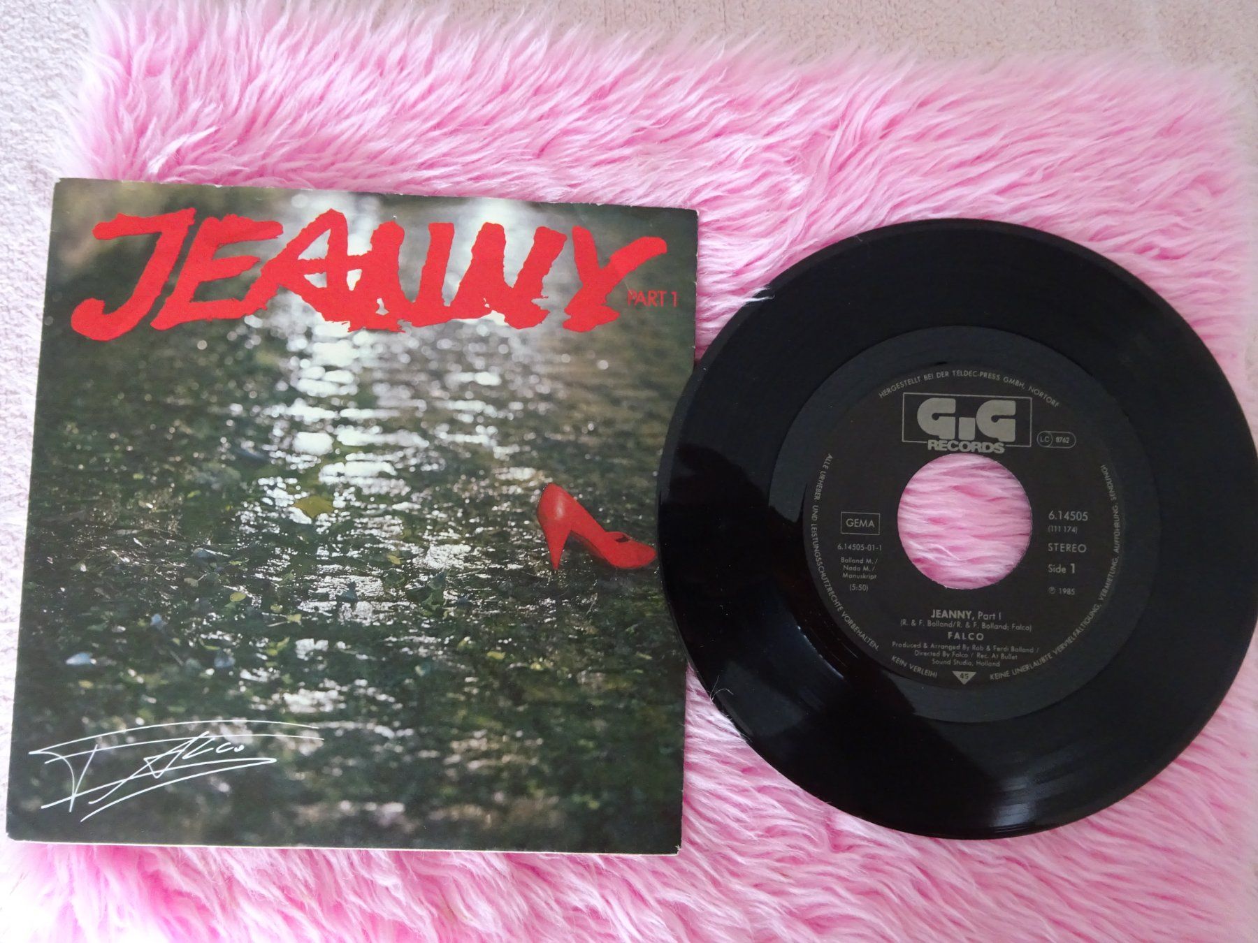 Dischi in vinile: FALCO ** AMADEUS ** JEANNY – Usato da Luzern venduto da xrayspex99 1