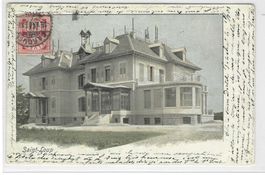 18.7.1907 Litho Spital/hôpital de St. Loup