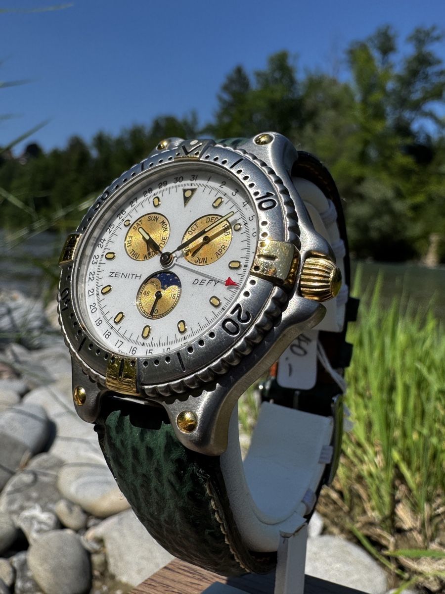 Zenith Orologi: Zenith Defy Chronograph Mondphase Quartz – Usato da Zollikofen venduto da Comcast 2