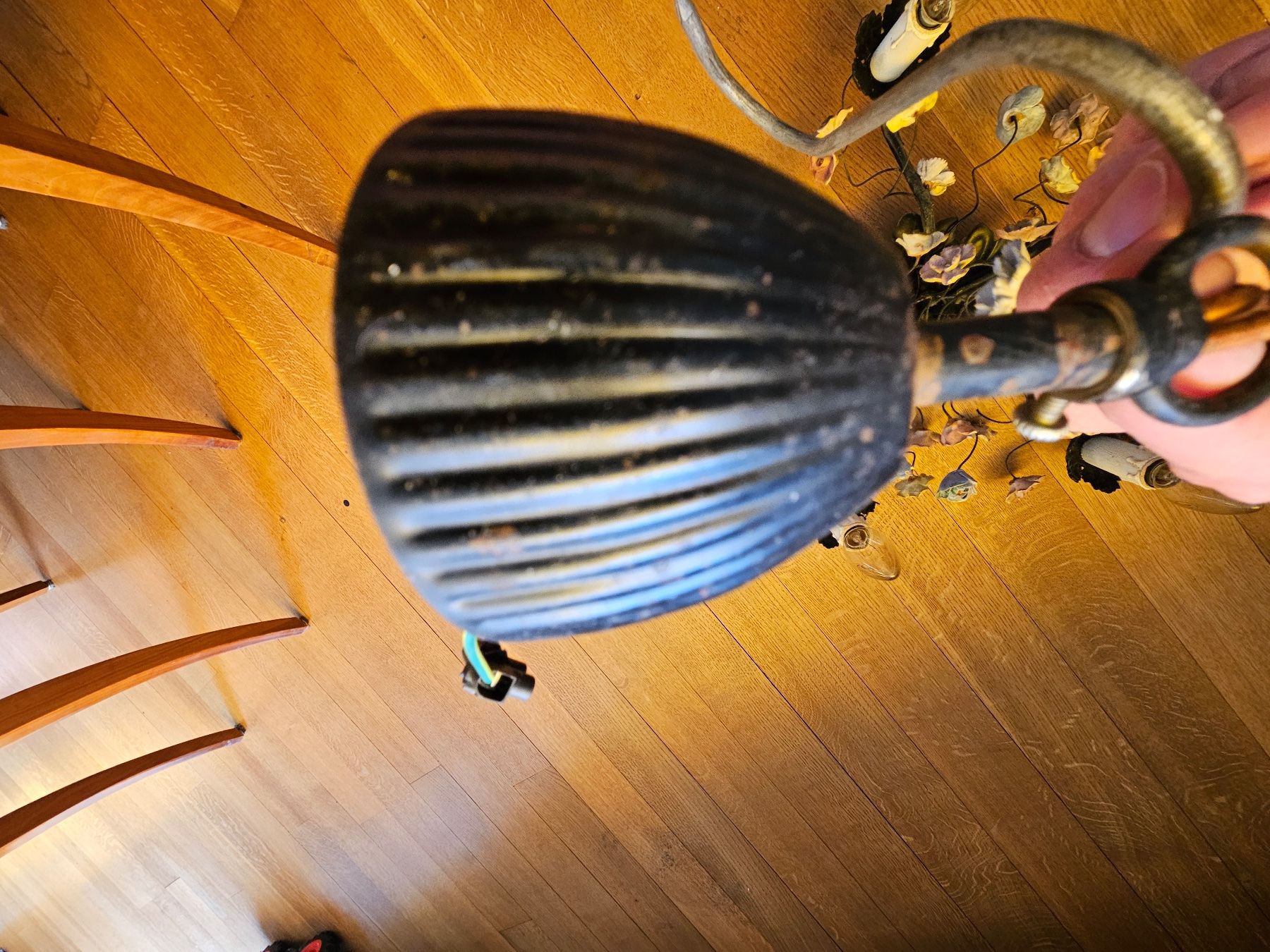 Lustres & lampes de plafonds: alter Lüster, Deckenleuchte – D'occasion à Muri b. Bern par rasastro 7