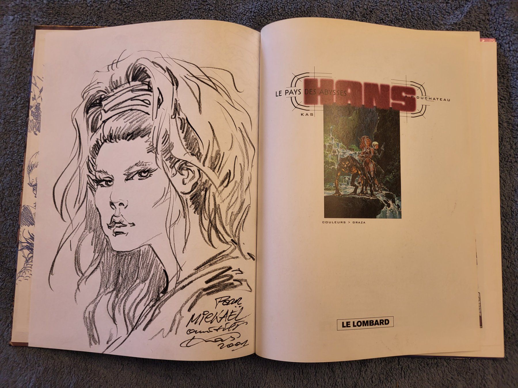 Comics: Série complète BD 1 à 12 EO Hans + 3 Intégrales + dédicace – Gebraucht aus Palézieux-Village von magic1980 1