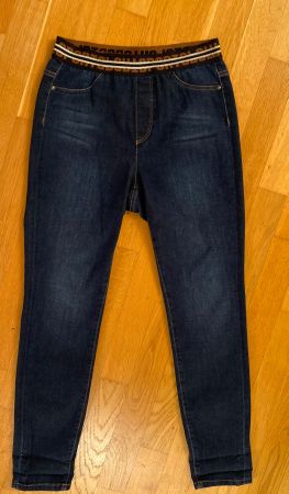 Marc Cain  Skinny  Jeans Hose mit Gummibund, Grösse 38, blau