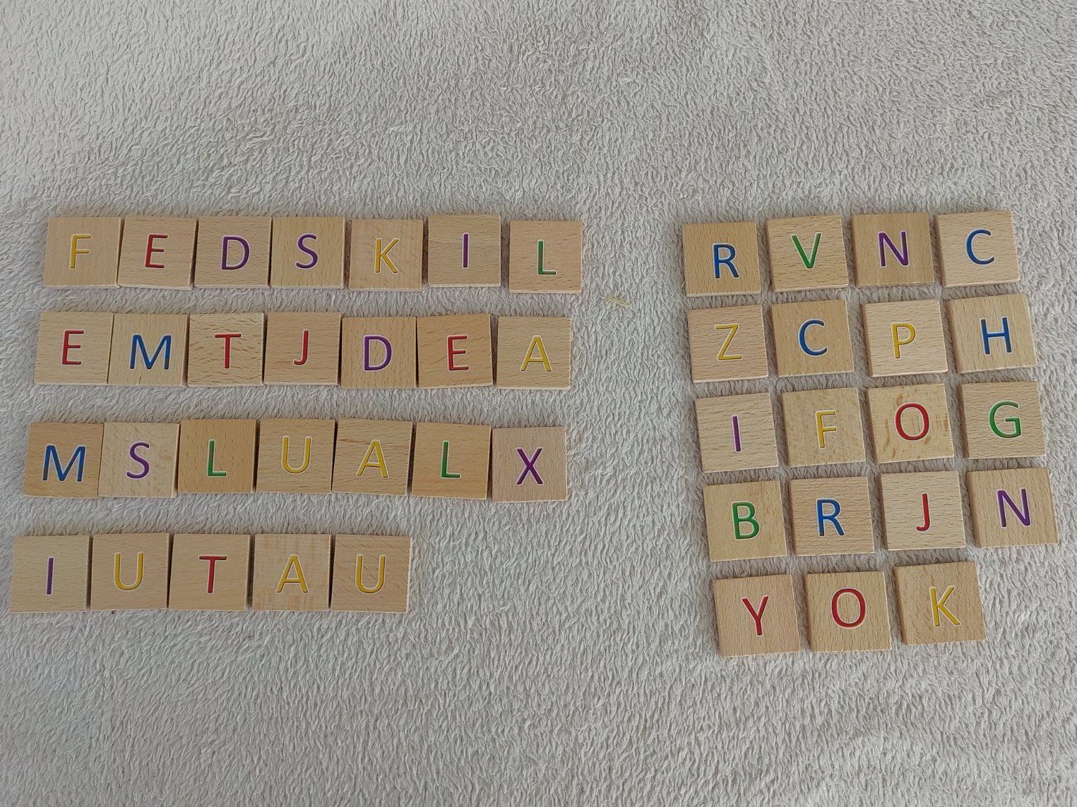 Giochi: Holz Lernbox mit Alphabet – Usato da Strengelbach venduto da Phorensic_30 3
