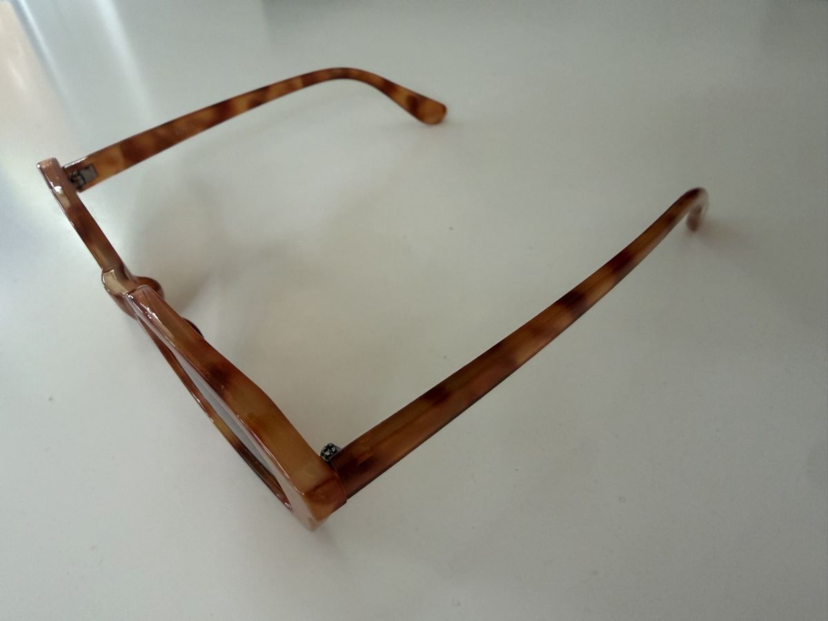 Occhiali & Lenti: Sonnenbrille Schildpatt-Muster braun/orange – Usato da Zürich venduto da lau_r6sl 3