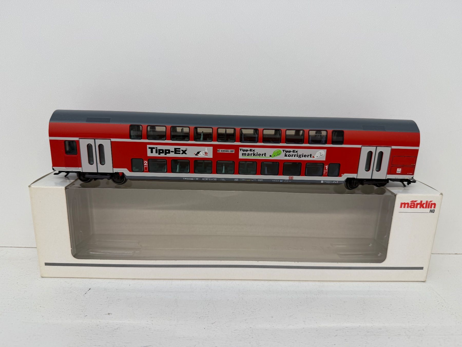 Märklin Modellini di ferrovie: Märklin 43591 Doppelstockwagen der DB – Usato da Büsserach venduto da ModellbahnDepot