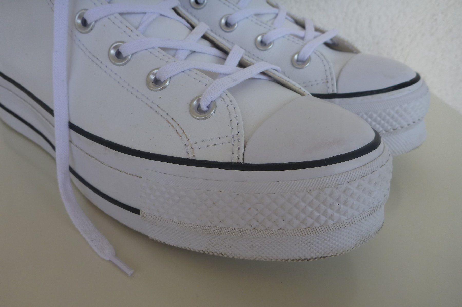 Converse Scarpe da donna: Converse Platform, Gr. 42 Leder, superschick – Usato da Birmenstorf AG venduto da tritonius 3