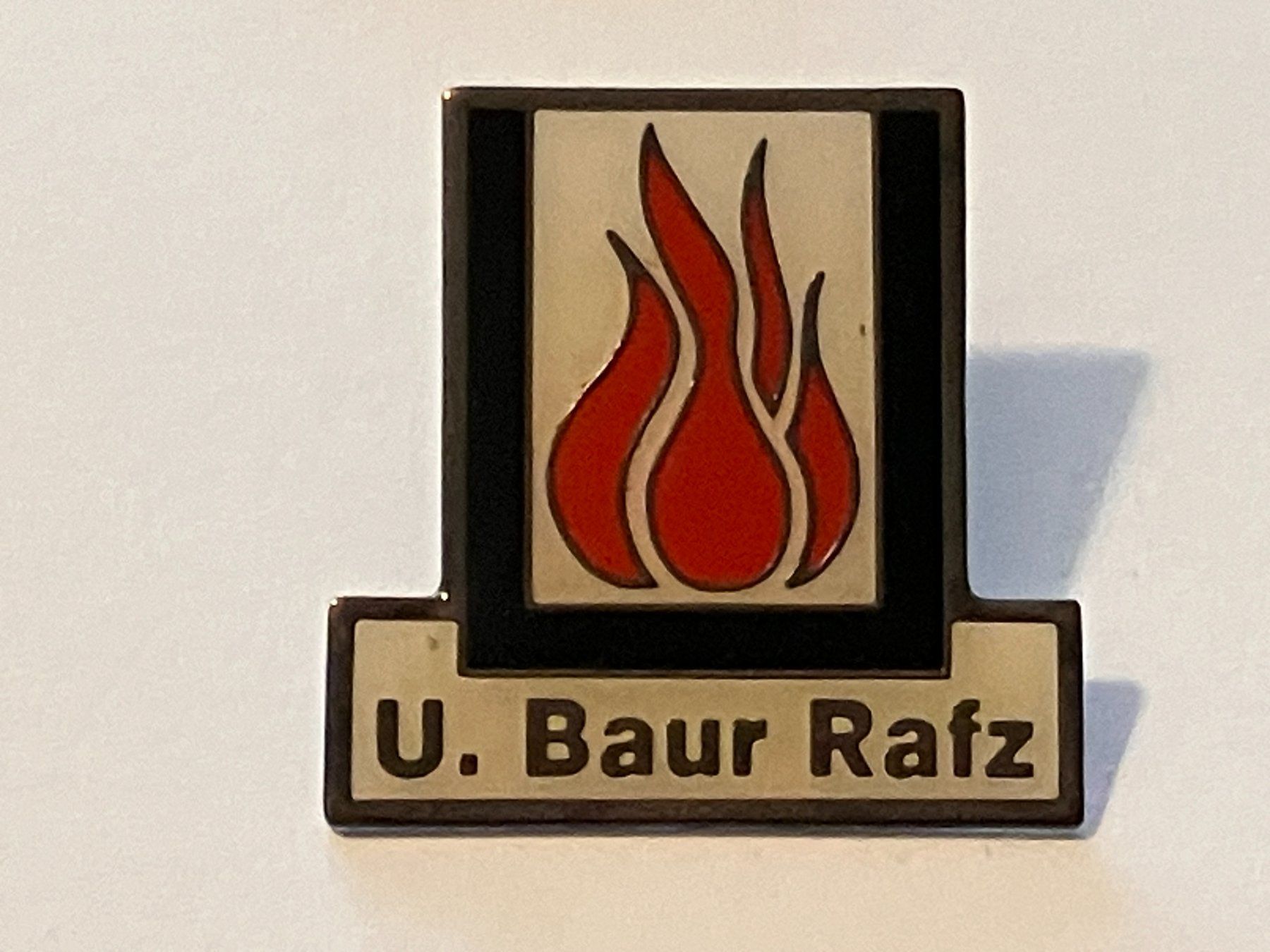 Placchette & Badge: 1 Pin U. Baur Rafz – Usato da Basel venduto da djwwpp