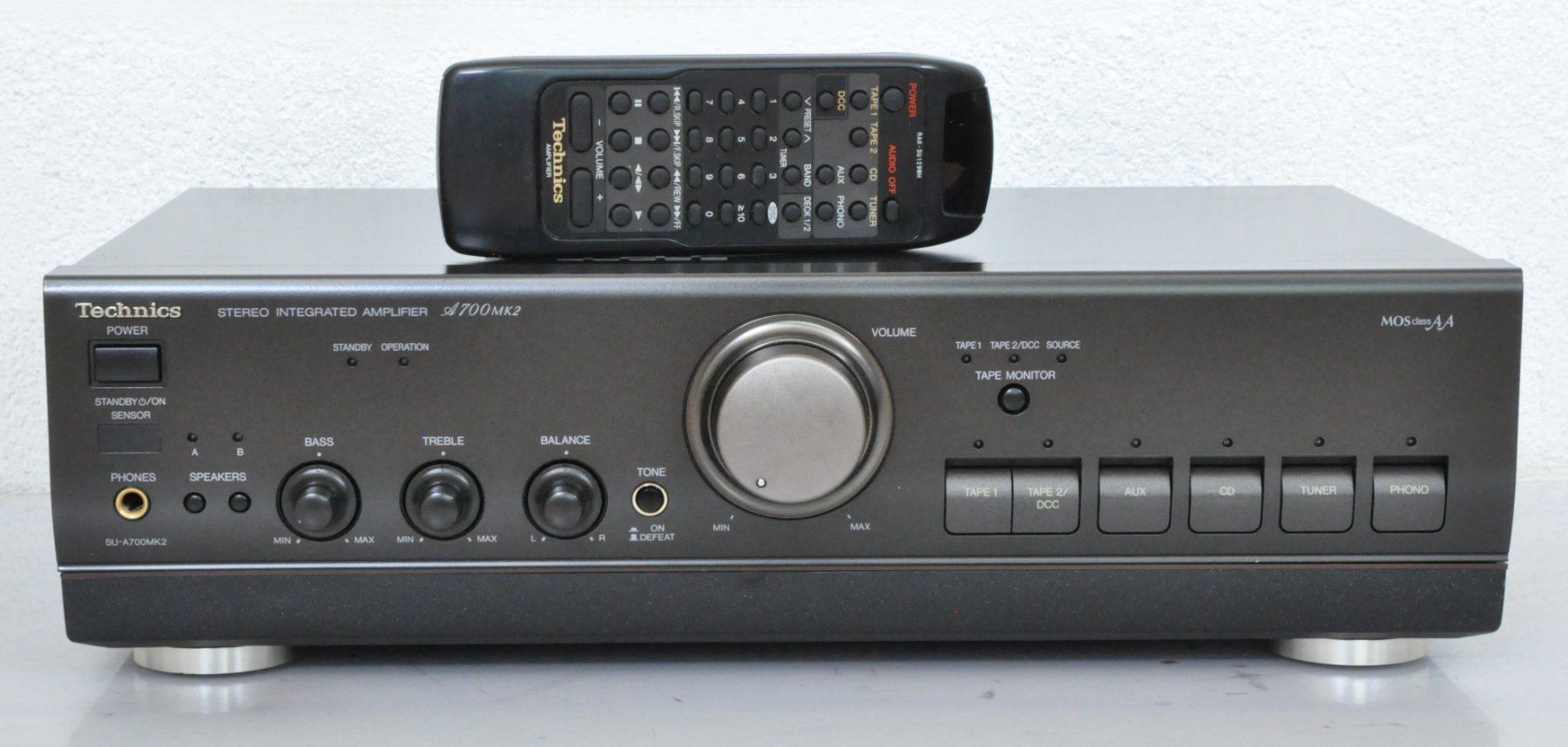 Technics Verstärker: Technics SU-A700 MK2 ClassAA HiFi Verstärker – Gebraucht aus Stans von Reschu111