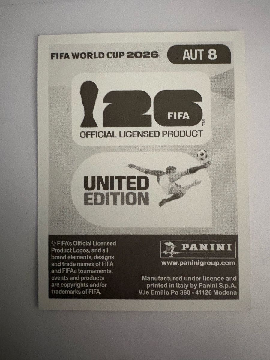 Panini Sammelbilder & Trading cards: GRATIS Versand AUT8 Panini 2026 United Édition – Neu (gemäss Beschreibung) aus Malleray von 2v8v 1