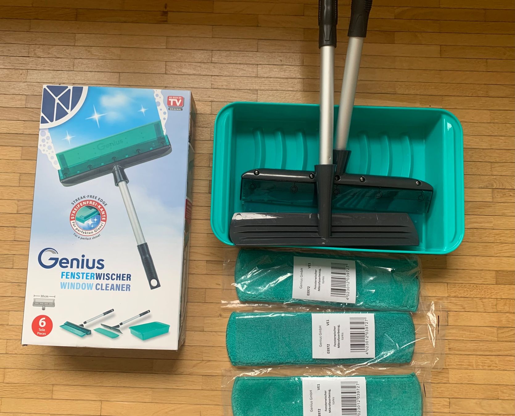 Altro per la casa: Genius Fensterwischer Set, 6-teilig – Usato da Rüti ZH venduto da Mazsola777 1