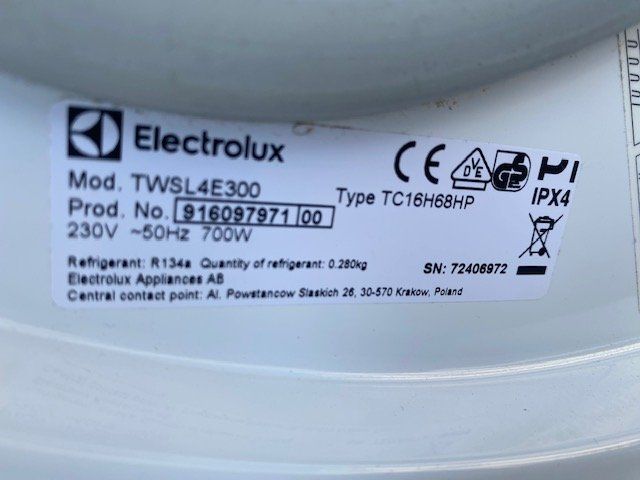Electrolux Asciugatrici: Waschtrockner ELECTROLUX WT SL4 E 300 /10 kg – Usato da Niederhasli venduto da Tigerproduct 4