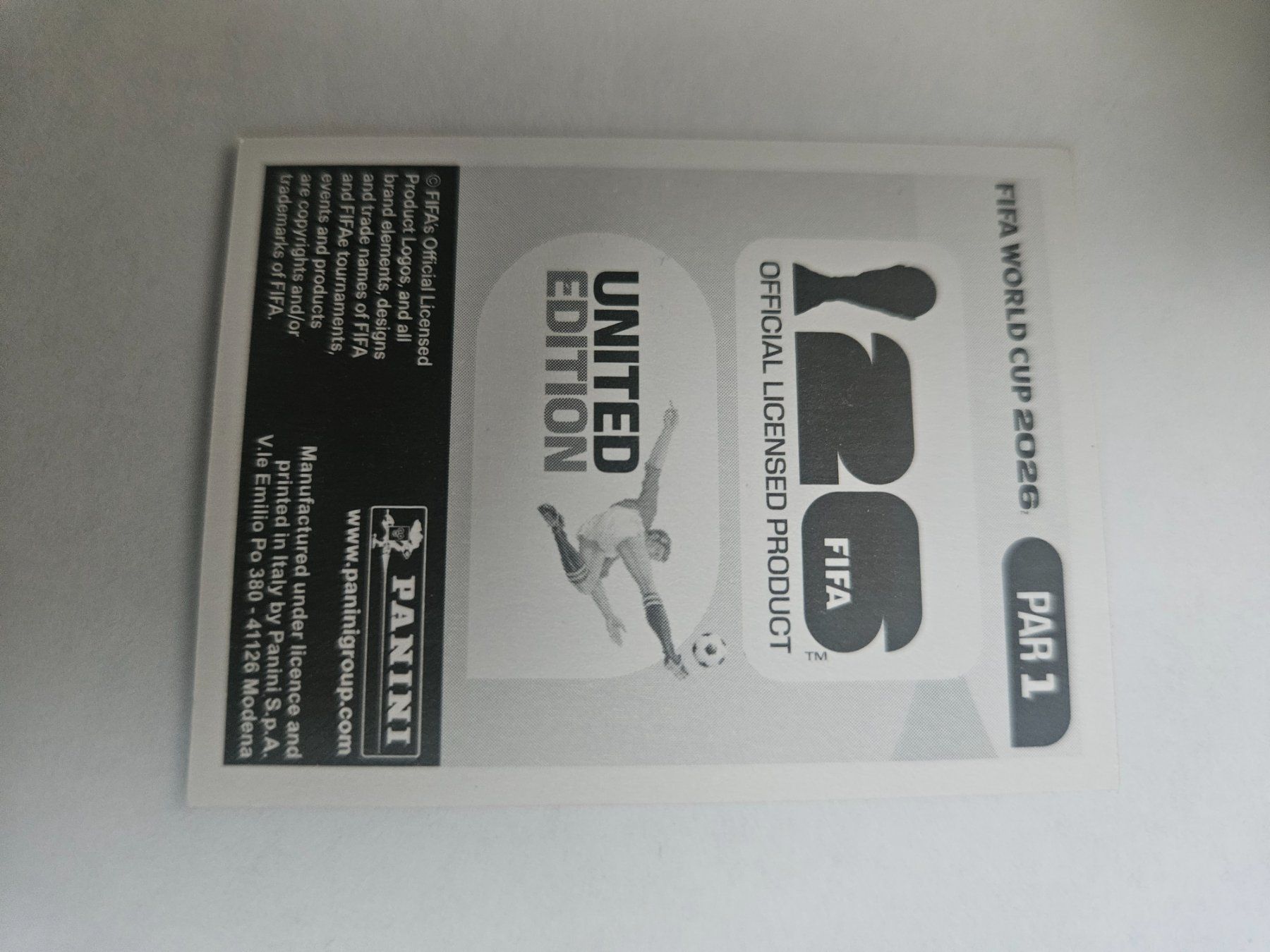 Panini Carte collezionabili: PAR 1 – Usato da Würenlingen venduto da Dinli 1