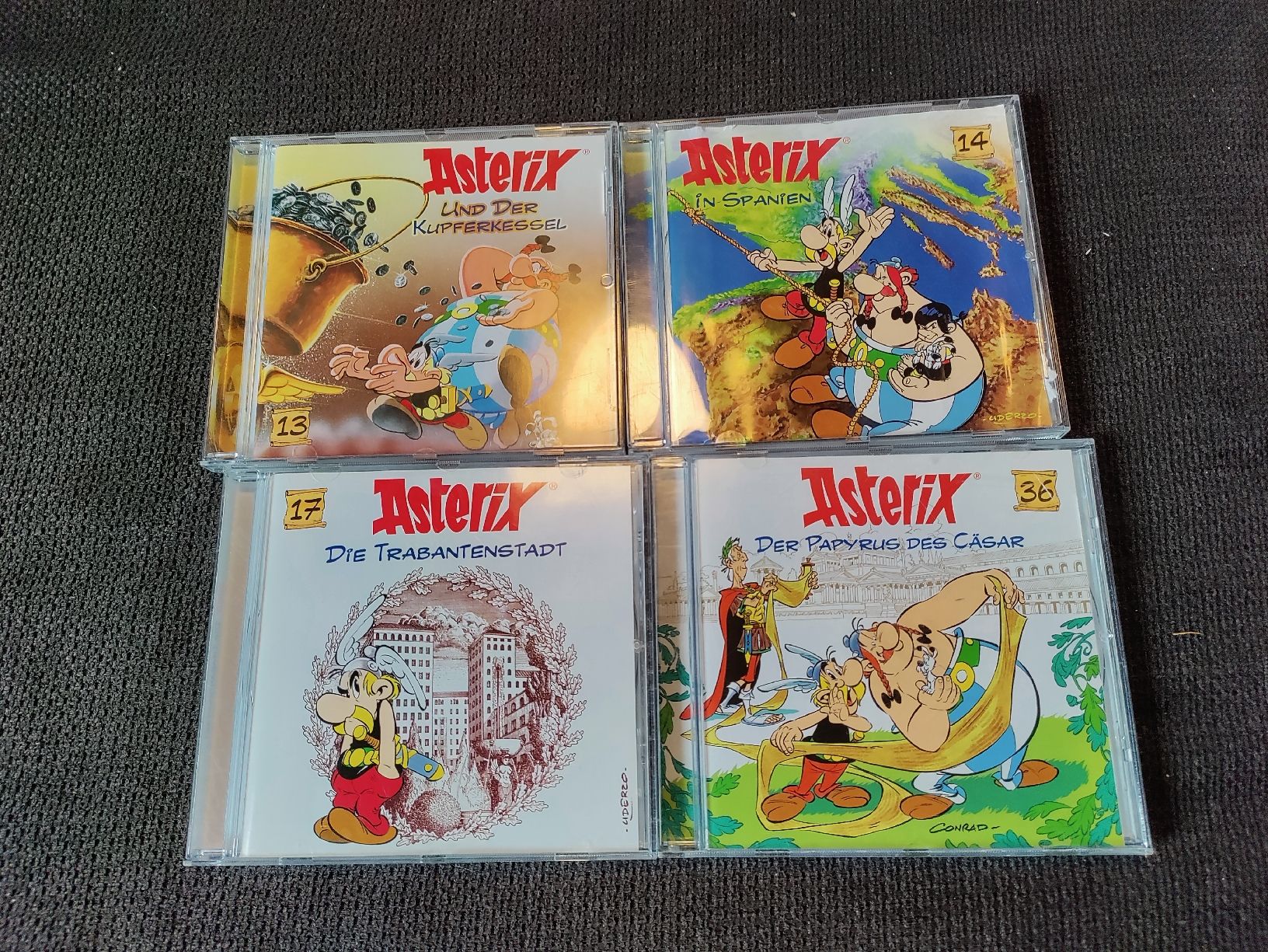 Hörbücher: Asterix Hörspiele CD Sammlung, Folge 13,14,17,36 – Gebraucht aus Fideris von VonRiva86