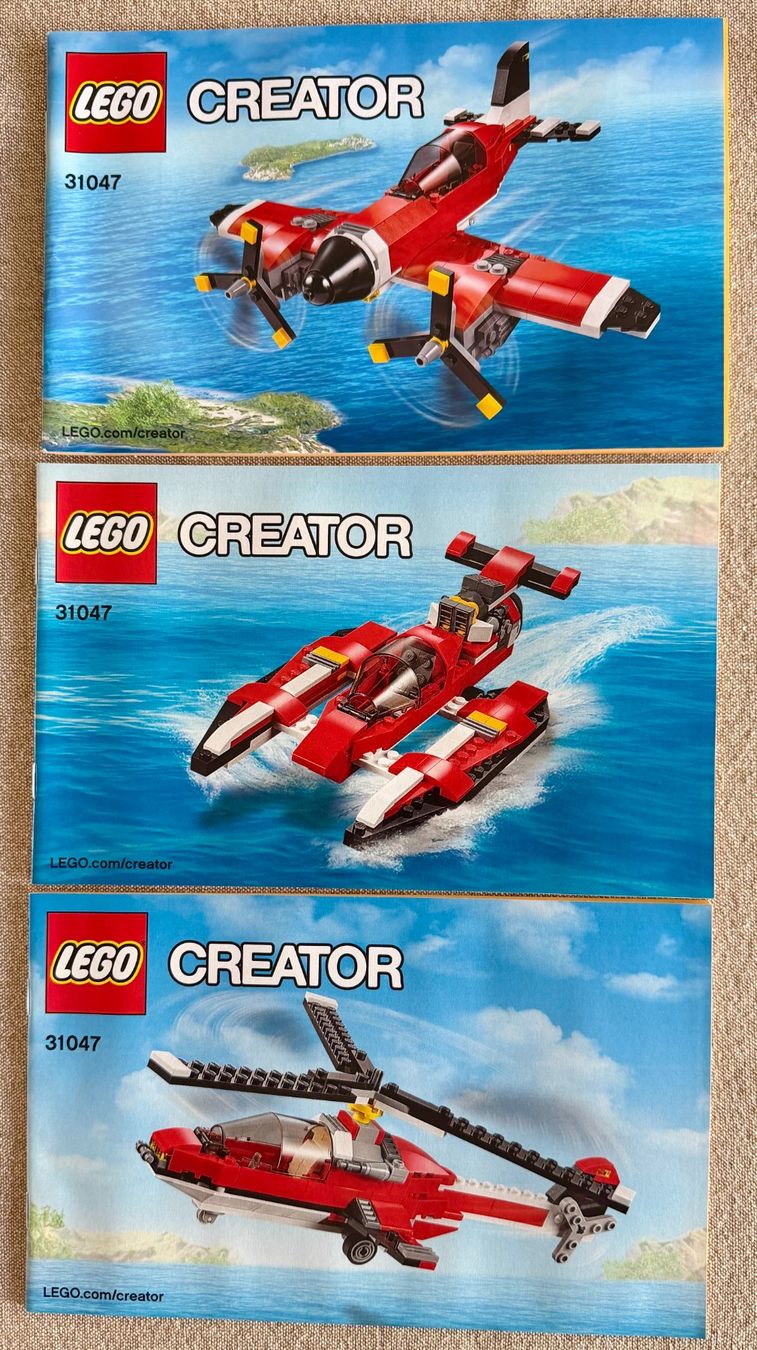 Lego Baukästen: Lego Creator 31047 - Propeller Plane – Gebraucht aus Höri von PSMarinho