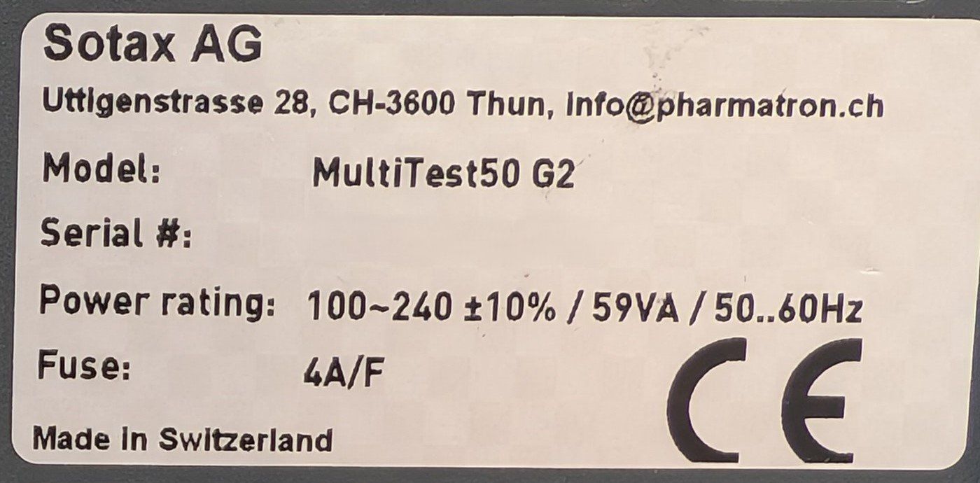 Accessori da laboratorio: PharmaTron MultiTest 50 G2 Tablet hardness tester – Difettoso da Niederdorf venduto da LeptonAG_Labor 7