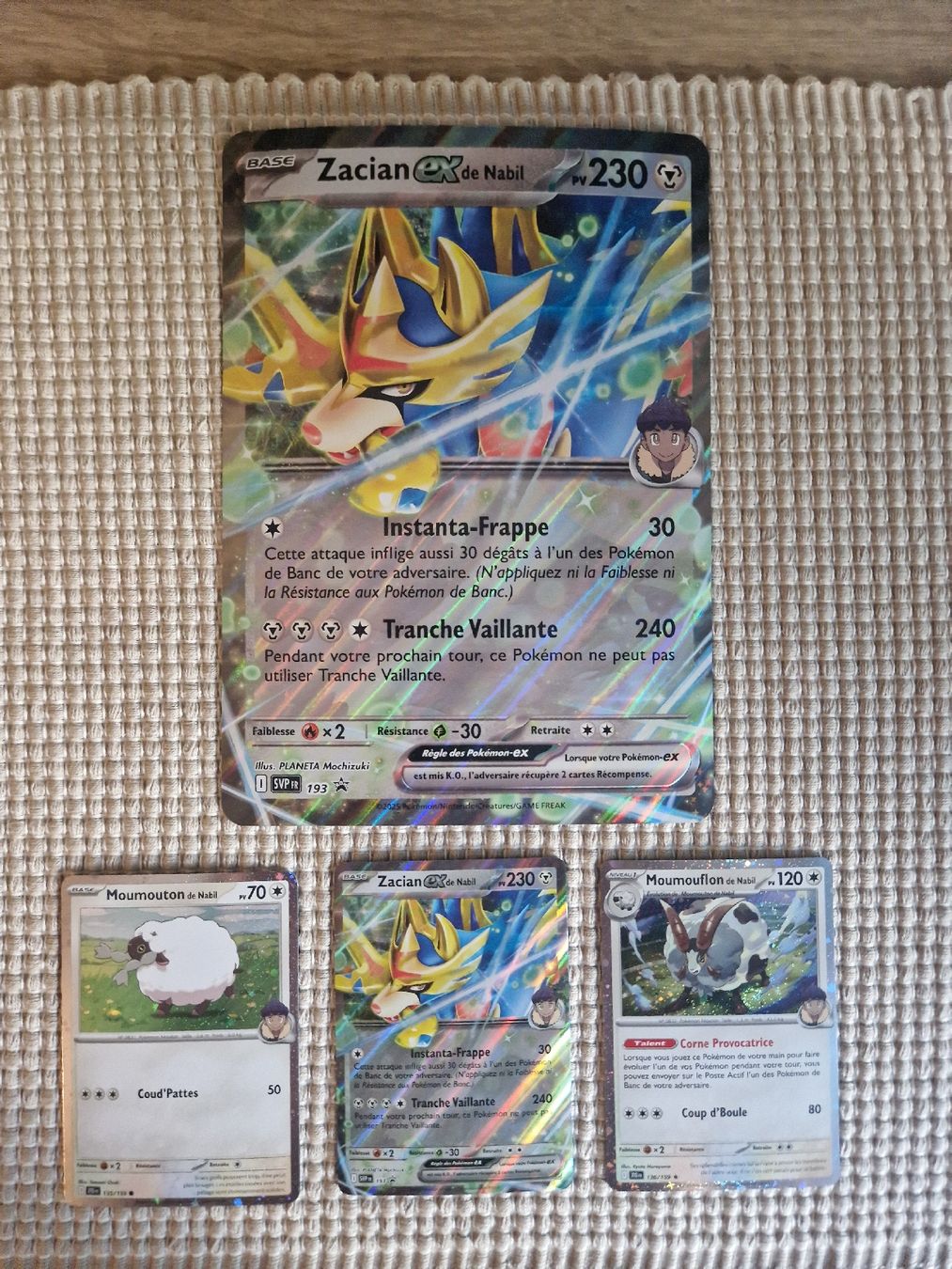 Pokémon Carte collezionabili: Pokémon Carte promo Zacian – Nuovo (secondo la descrizione) da Les Acacias venduto da S.Vieira