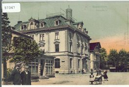 Romanshorn - Postgebäude - animee - coloriert
