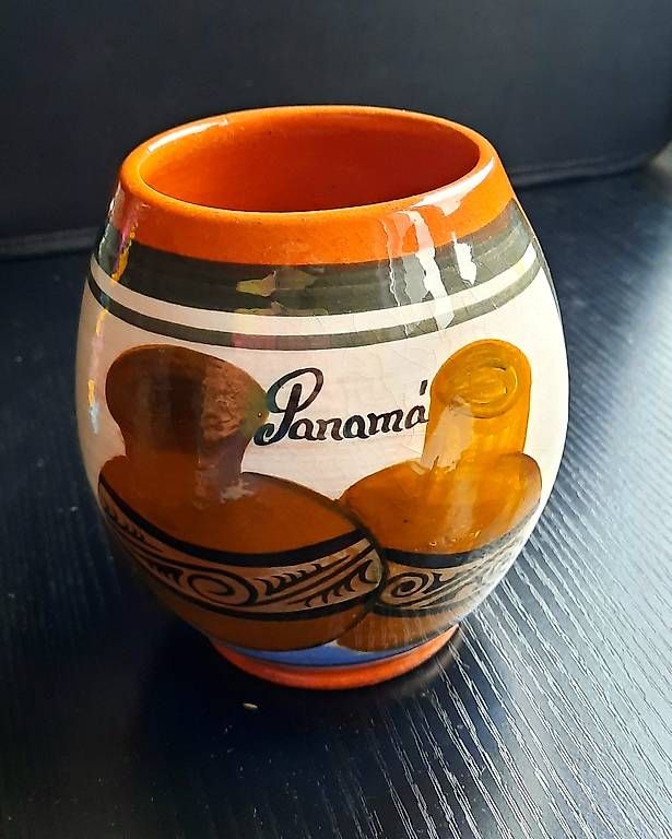 Caraffe: handbemalte Tonkrüge aus Panama – Usato da Zürich venduto da mar_fw69 1
