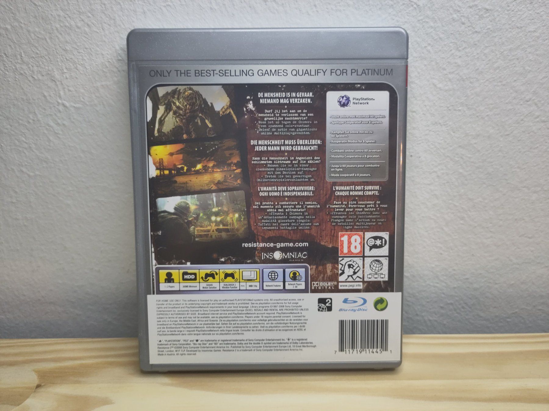 Giochi: Resistance 2 Playstation 3 PS3 CIB PAL – Usato da Zug venduto da RepTCG 1
