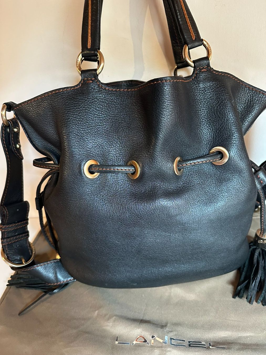 Lancel Borse da donna: Lancel 1er flirt noir - taille M – Usato da Bernex venduto da euma1976 1